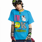 DeadEndKids Original EMO Hardcore Skateboarding Punk Y2K Subcultural Printed Street Trendy Versatile Loose T shirt image 0