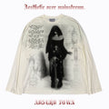Absurd Town Stacks Dark Nuns Subculture Daily Dressing Guide Wasteland Rock Dirty Long Sleeve T shirt image 2