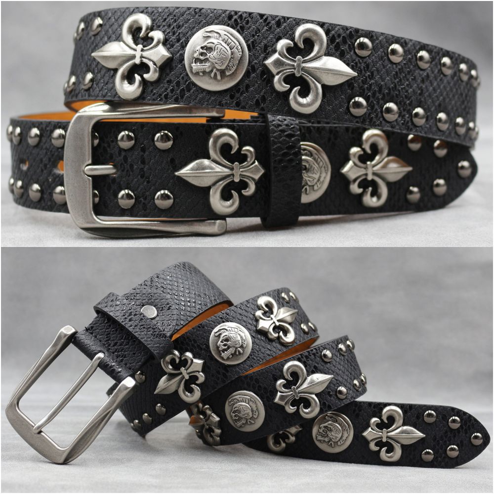 American style y2k punk belt rock hip hop rap motorcycle cool belt retro punk trend personality y2k belt