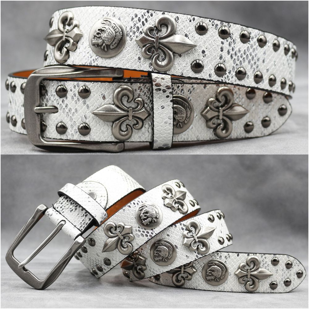American style y2k punk belt rock hip hop rap motorcycle cool belt retro punk trend personality y2k belt