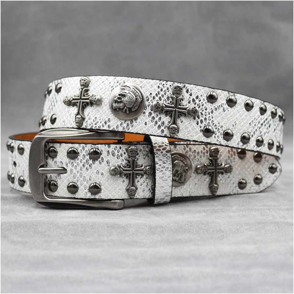 American style y2k punk belt rock hip hop rap motorcycle cool belt retro punk trend personality y2k belt