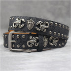 American style y2k punk belt rock hip hop rap motorcycle cool belt retro punk trend personality y2k belt