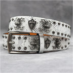 American style y2k punk belt rock hip hop rap motorcycle cool belt retro punk trend personality y2k belt
