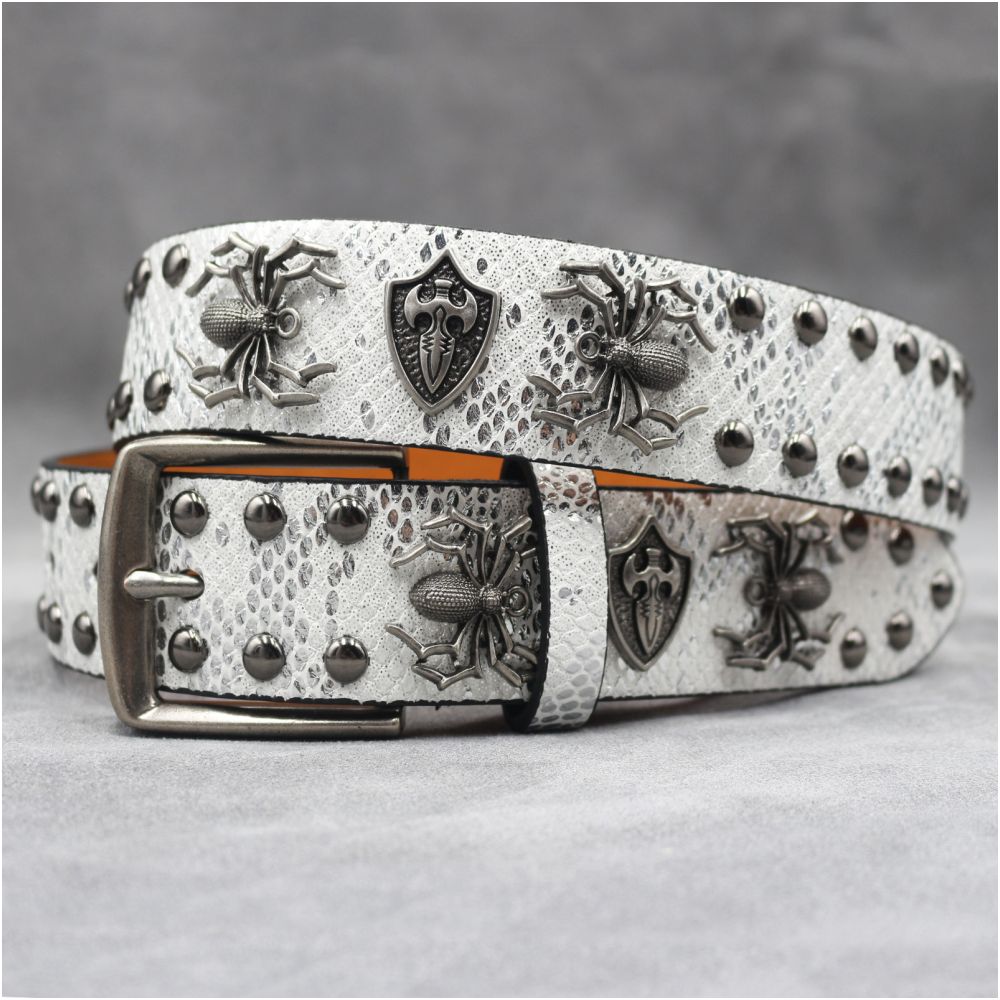 American style y2k punk belt rock hip hop rap motorcycle cool belt retro punk trend personality y2k belt