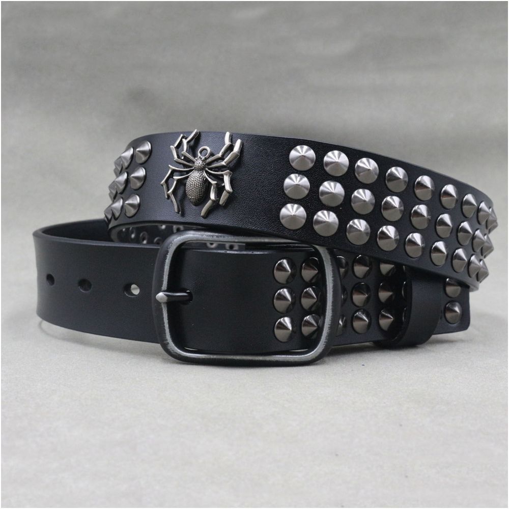 American style y2k punk belt rock hip hop rap motorcycle cool belt retro punk trend personality y2k belt