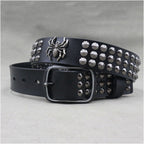 American style y2k punk belt rock hip hop rap motorcycle cool belt retro punk trend personality y2k belt