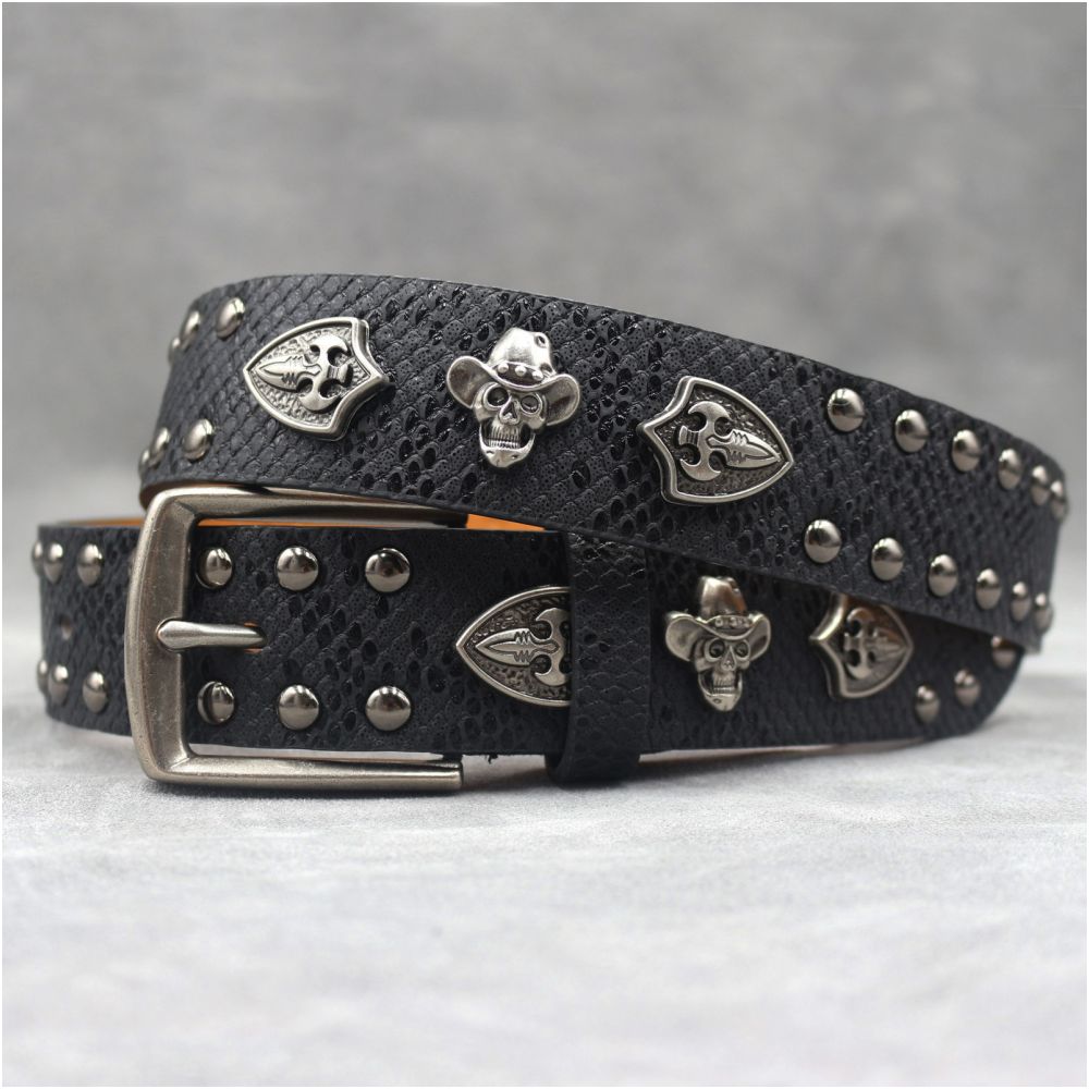 American style y2k punk belt rock hip hop rap motorcycle cool belt retro punk trend personality y2k belt