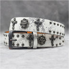 American style y2k punk belt rock hip hop rap motorcycle cool belt retro punk trend personality y2k belt