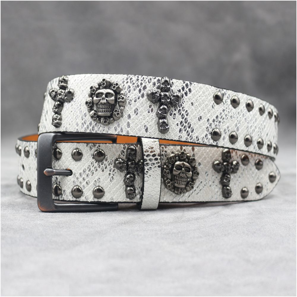 American style y2k punk belt rock hip hop rap motorcycle cool belt retro punk trend personality y2k belt