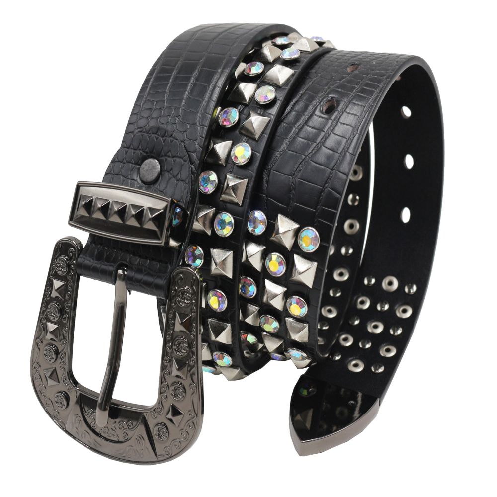 American style y2k punk belt rock hip hop rap motorcycle cool belt retro punk trend personality y2k belt