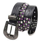 American style y2k punk belt rock hip hop rap motorcycle cool belt retro punk trend personality y2k belt