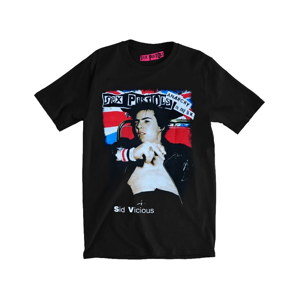Sex Pistols Punk Punk Punk Style Sid Vicious American Retro Vintage T shirt