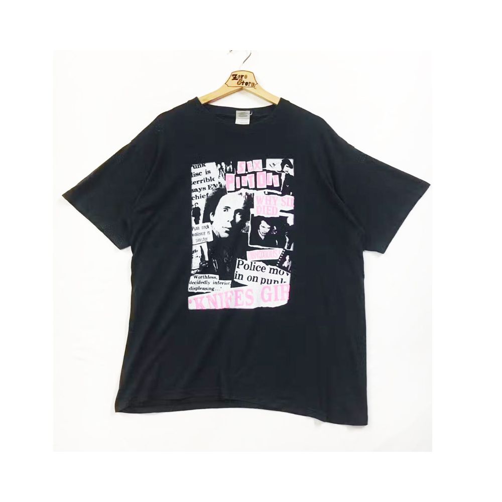 Sex Pistols Punk Punk Punk Style Sid Vicious American Retro Vintage T shirt