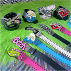 INS Harajuku Y2K Millennium Hot Girl European and American Street Style Letter Guitar Abi Rivet Hip Hop Niche Punk Belt image 3