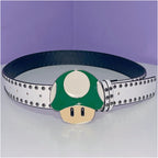 INS Harajuku Y2K Millennium Hot Girl European and American Street Style Letter Guitar Abi Rivet Hip Hop Niche Punk Belt