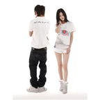 DETW Lingmao Original LOVE Cat Full Panel Digital Print Polo Shirt for Men and Women Slimming and Flattering image 3