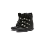DETW Sparkling Diamond Retro Retro Millennium Electronic Hot Diamond High cut Thick soled High heeled Slope Heel Men s and Women s Sports and Leisure Shoes