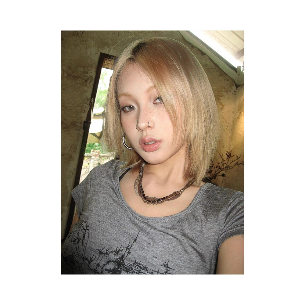 Abi Street Style Shoulder Short T shirt Women s Summer New Style Subcultural Printed Large Collar Short Sleeve Versatile Top image 4