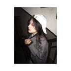 American retro high end knitted cardigan women s autumn and winter new mink fur patchwork sweater jacket lazy style top image 3