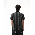 Sgw over dose striped flag digital printing street retro right shoulder version quick drying cool short sleeved jersey image 4