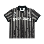Sgw over dose striped flag digital printing street retro right shoulder version quick drying cool short sleeved jersey
