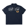 Saxgenwon uk union jack flag print embroidered beaded pure cotton streetwear cursive shoulder polo short sleeve t shirt
