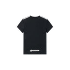 Saxgenwon street race stretch slim fit striped crew neck streetwear print summer trendy regular shoulder short sleeve t shirt image 2