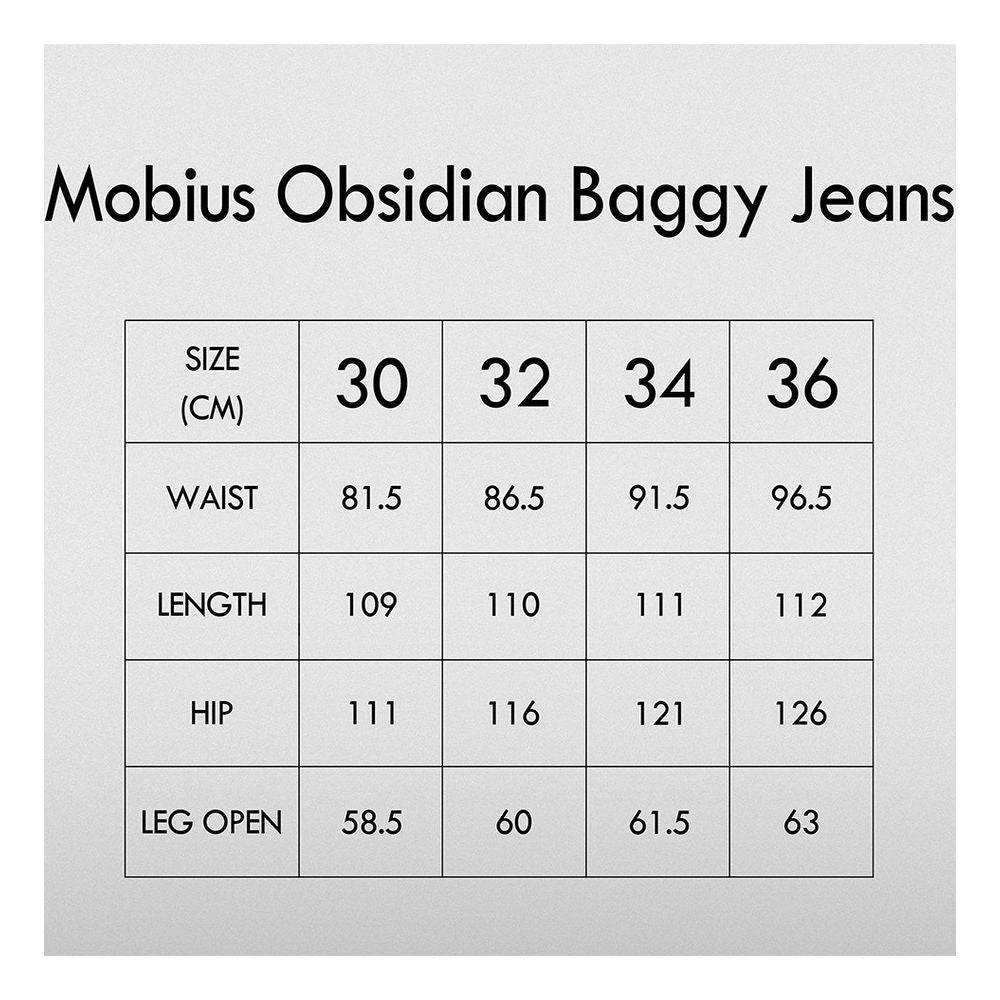 Mobius Obsidian Baggy Jeans image 4