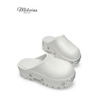 Mib Vias Thick Bottom Baotou Dragging Women s Summer Outerwear Increased Anti slip Punk Style Personalized Cool Dragging Trend Sweet Cool image 1