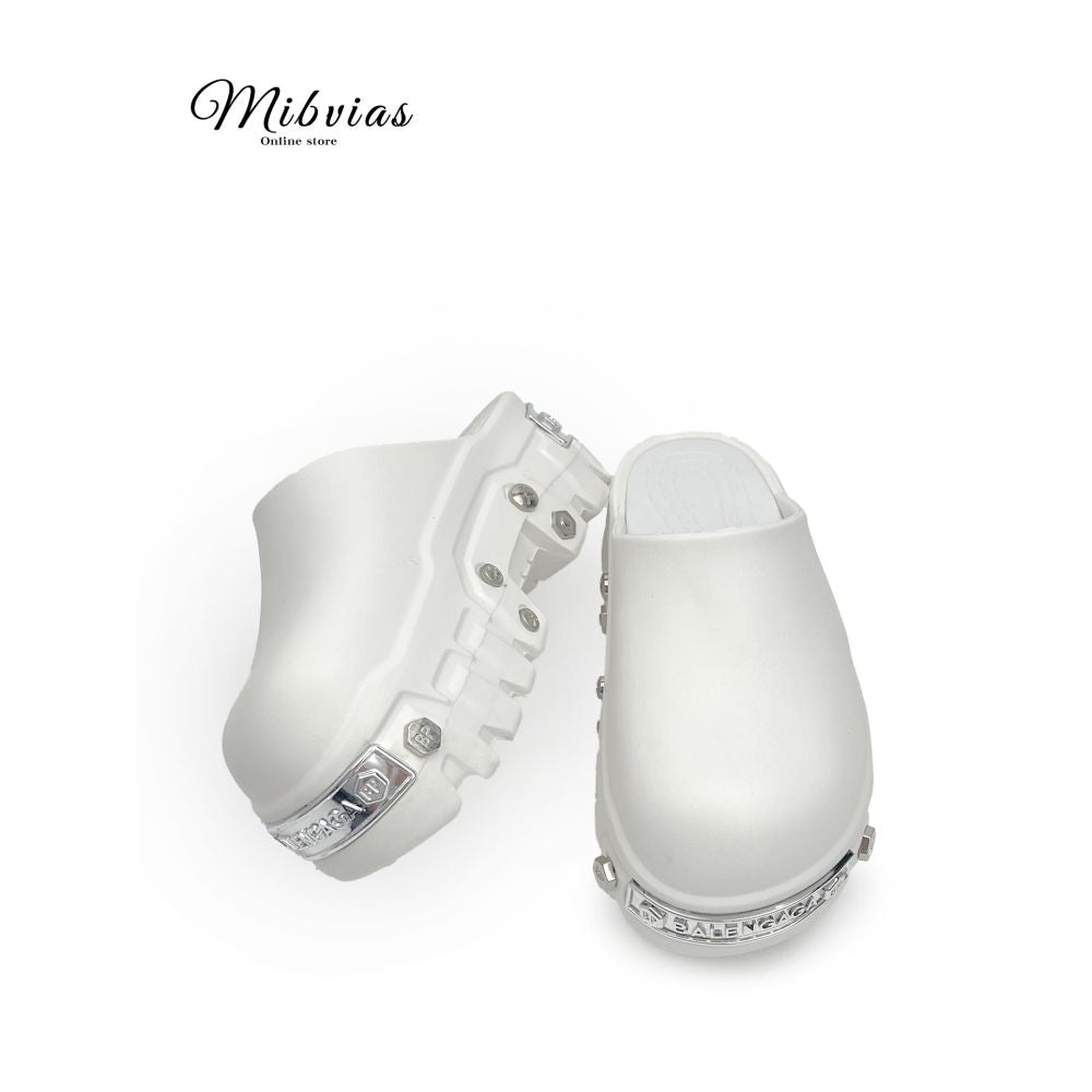Mib Vias Thick Bottom Baotou Dragging Women s Summer Outerwear Increased Anti slip Punk Style Personalized Cool Dragging Trend Sweet Cool image 2