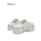 Mib Vias Thick Bottom Baotou Dragging Women s Summer Outerwear Increased Anti slip Punk Style Personalized Cool Dragging Trend Sweet Cool image 4