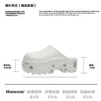 Mib Vias Thick Bottom Baotou Dragging Women s Summer Outerwear Increased Anti slip Punk Style Personalized Cool Dragging Trend Sweet Cool