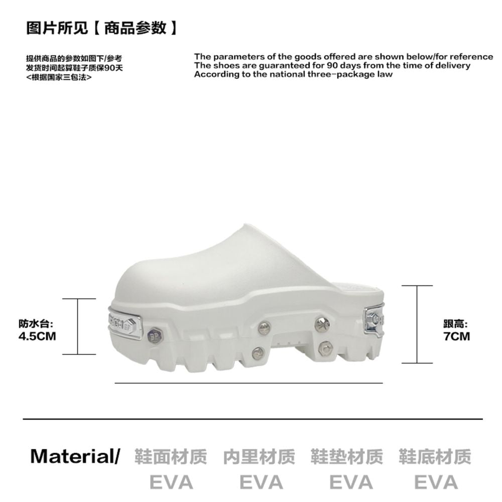 Mib Vias Thick Bottom Baotou Dragging Women s Summer Outerwear Increased Anti slip Punk Style Personalized Cool Dragging Trend Sweet Cool